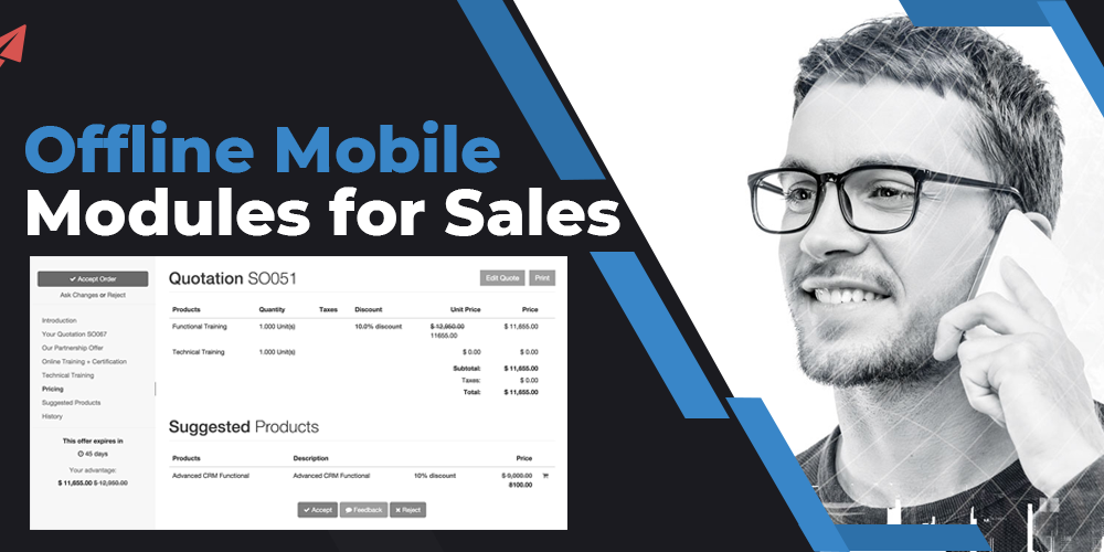 use offline sales module customized offline modules