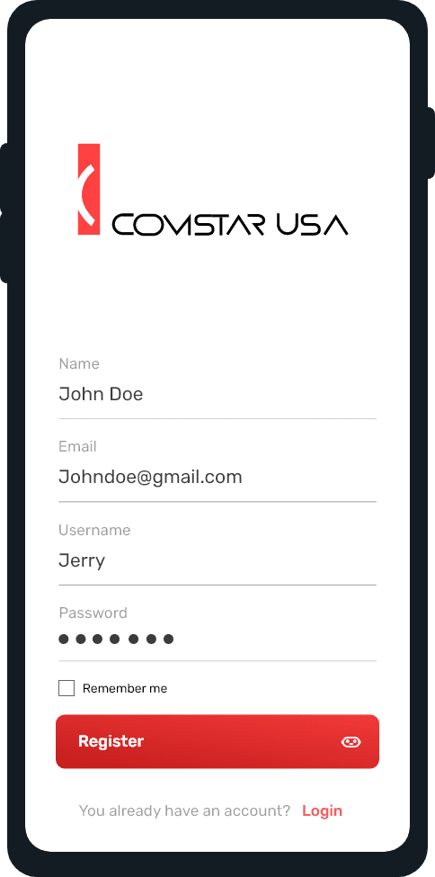 Odoo offline app interface