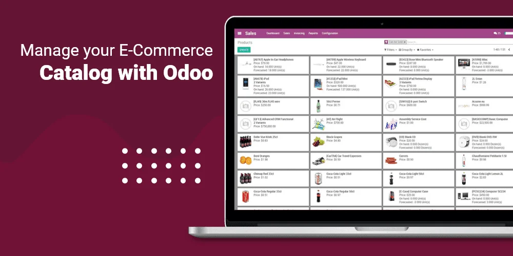 odoo ecommerce catalog