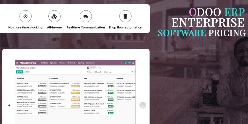 how to reduce your odoo implementation cost manufacturers using ERP systems