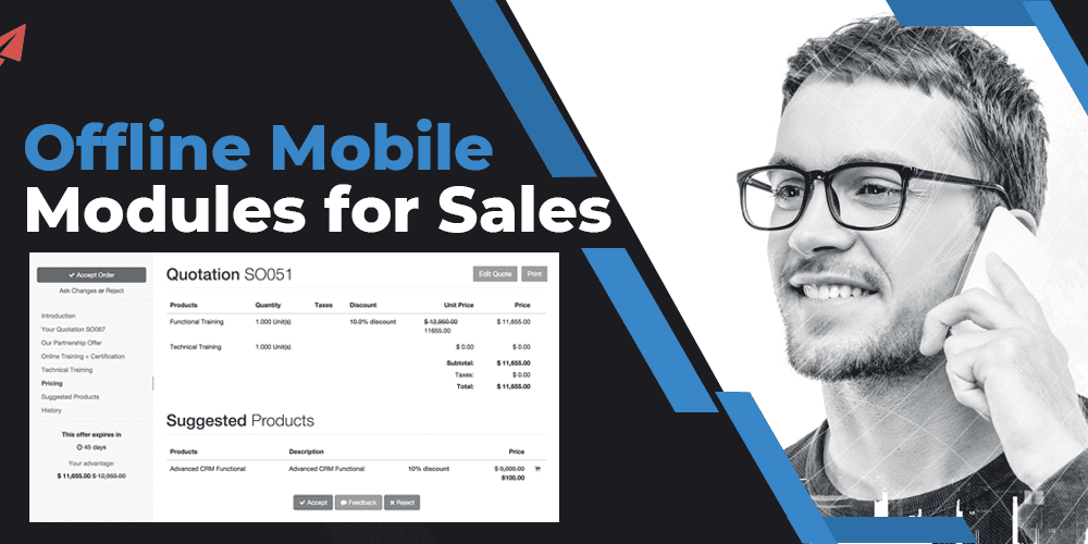 use offline sales module customized offline modules