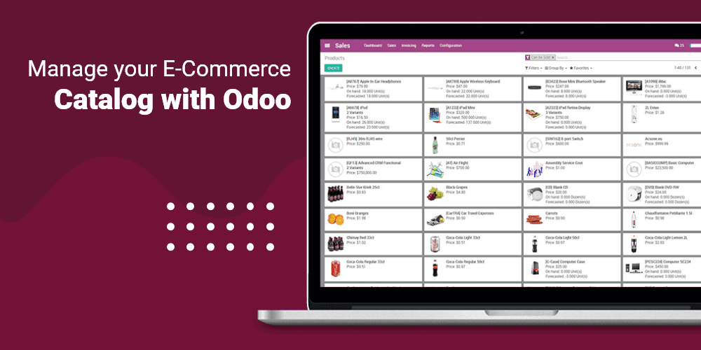 odoo ecommerce catalog